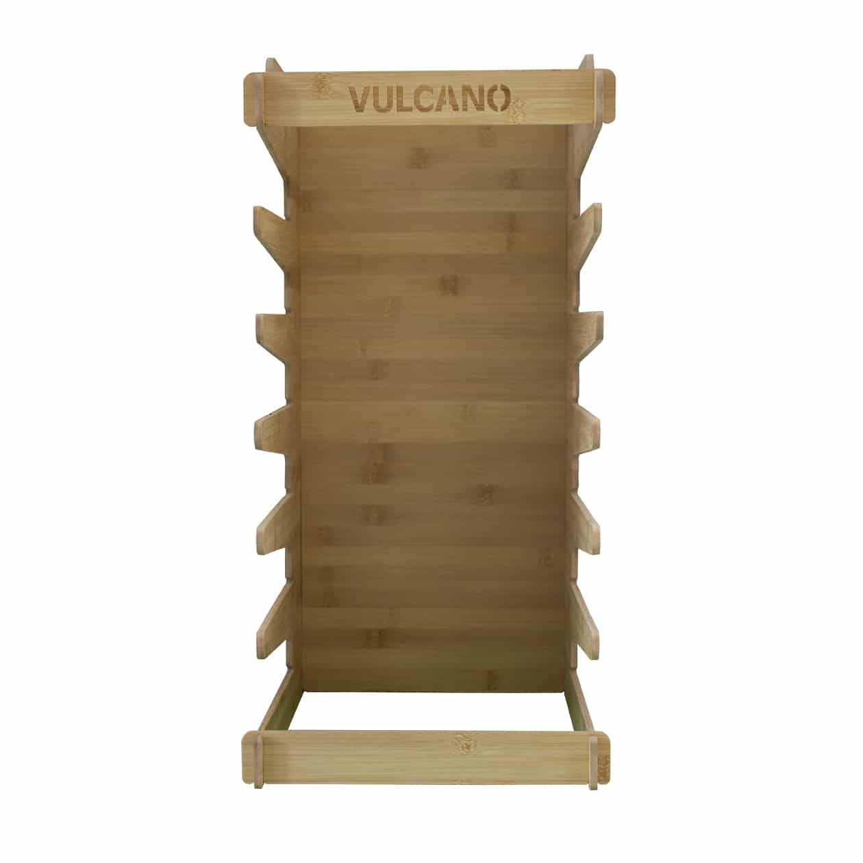 Pizza rack bamboo Vulcano