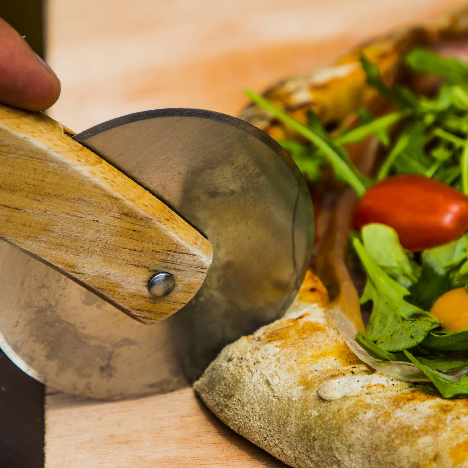 Pizza au feu de bois Vulcano