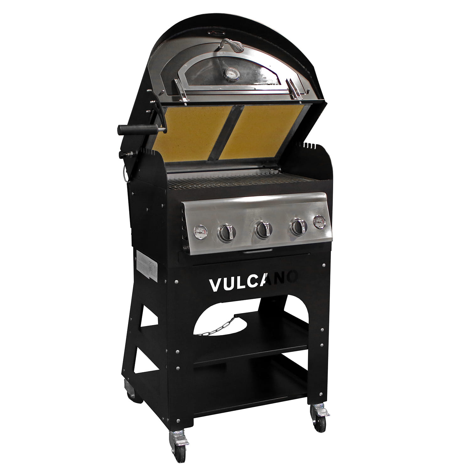 Vulcano 3 Premium Gas - Multifunctional gas oven / Gas pizza oven