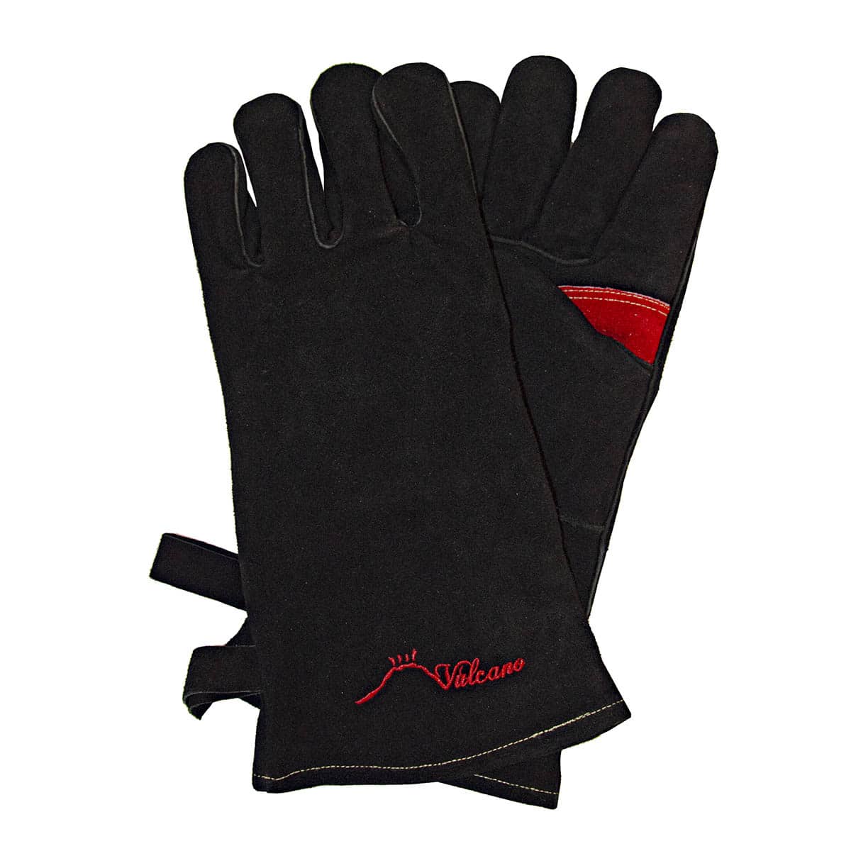 Leather protective gloves