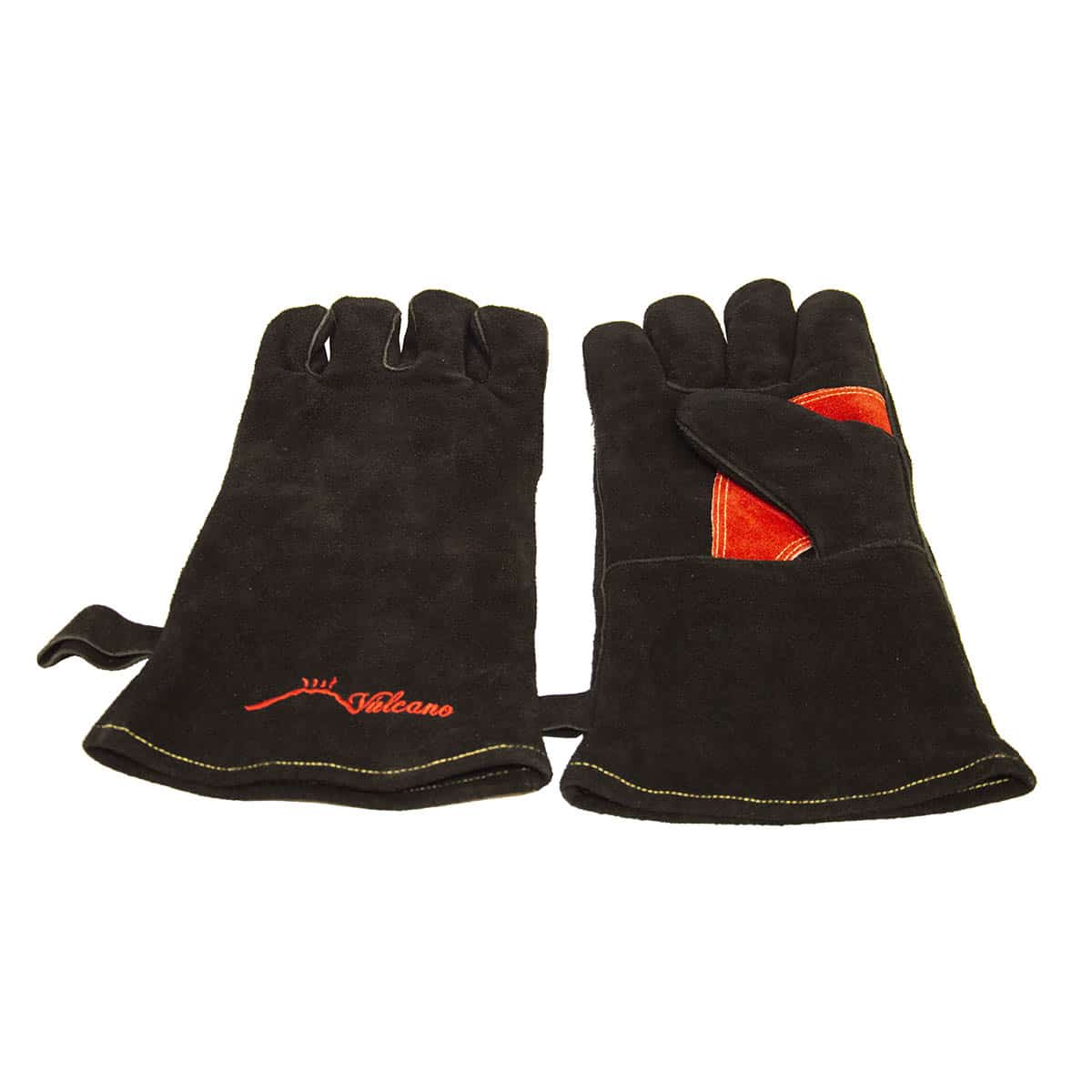 Leather protective gloves